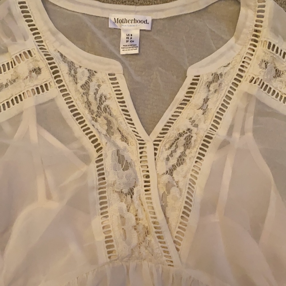Maternity blouse - Picture 3 of 5